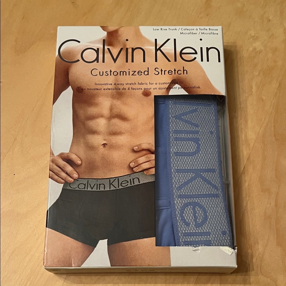 Calvin Klein Men's Blue Boxer Briefs